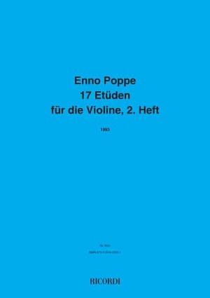 17 Etüden für die Violine, 2. Heft