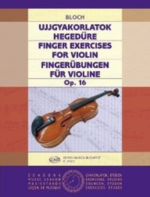 Fingerübungen für Violine Op. 16