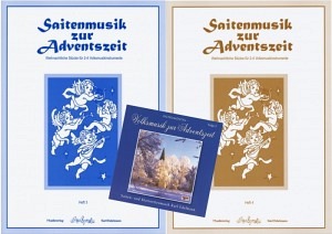 Saitenmusik zur Adventszeit - Komplettangebot (Heft 3 & 4, CD)