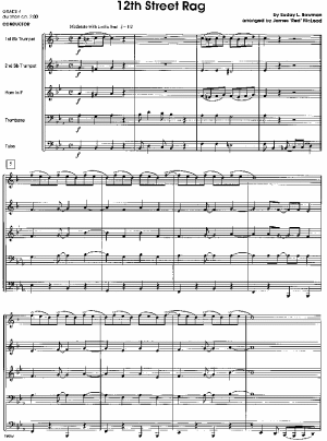 12th Street Rag (Quintett)