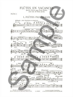Flutes En Vacances