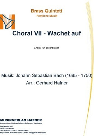 Choral VII - Wachet auf - Brass Quintett
