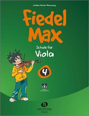 Fiedel Max - VIOLA - Schule für Viola 4 + Online Audio