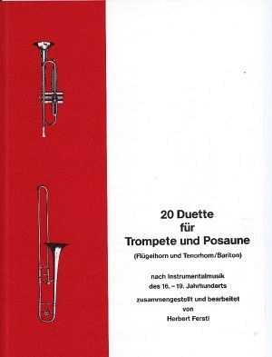 20 Duette für Trompete und Posaune