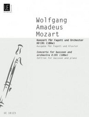 Konzert für Fagott und Orchester KV 191 (186e)
