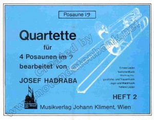 Quartette für Posaunen in C, Band 2