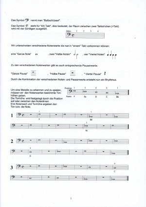 Elementarschule für Posaune