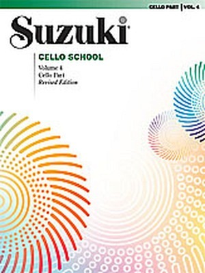 Suzuki Cello School - Cello Part - Volume 04 (Revised)