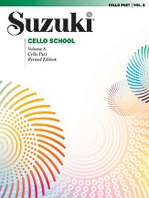 Suzuki Cello School - Cello Part - Volume 08 (Revised)