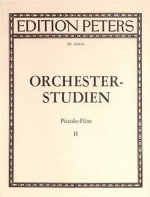 Orchesterstudien 2 (Piccoloflöte) - VERGRIFFEN!!!