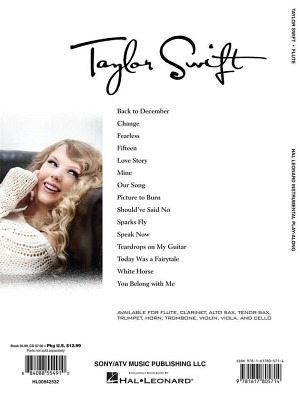 Taylor Swift - Flöte (2nd Edition inkl. Online-Audio)