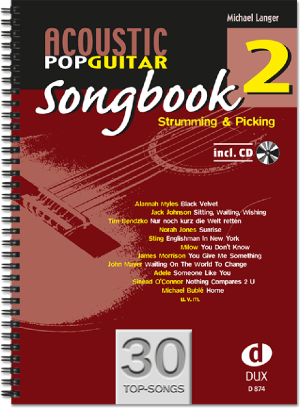 Acoustic Pop Guitar - Songbook 2 (inkl. CD)