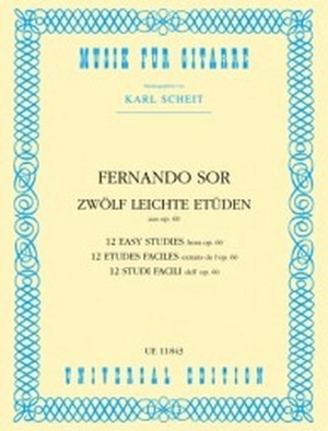 Zwölf leichte Etüden op. 60