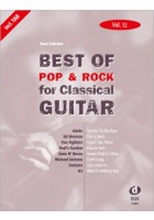 Best of Pop & Rock for Classical Guitar, Vol. 12