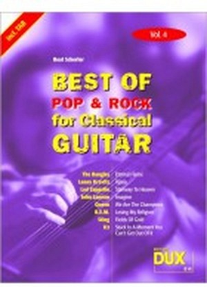 Best of Pop & Rock for Classical Guitar, Vol. 4