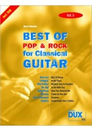 Best of Pop & Rock for Classical Guitar, Vol. 5