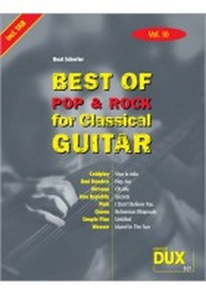 Best of Pop & Rock for Classical Guitar, Vol. 10