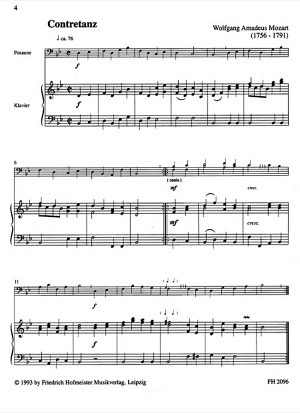Zum Üben und Vorspielen, Posaune - Band 2
