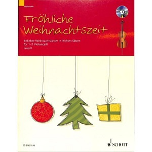 Fröhliche Weihnachtszeit - Cello (inkl. CD)