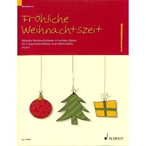 Fröhliche Weihnachtszeit - Blockflöte (ohne CD)