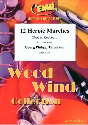 12 Heroic Marches (Oboe & Keyboard)