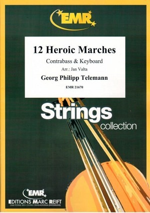 12 Heroic Marches (Kontrabass & Keyboard)