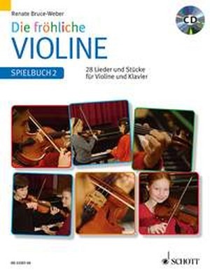 Die fröhliche Violine - Spielbuch 2 (mit CD)