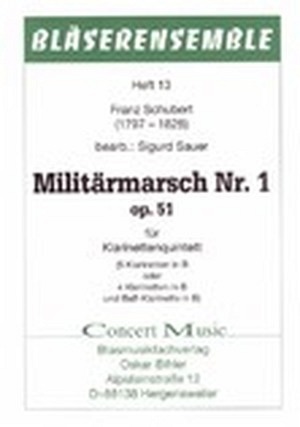 Militärmarsch Nr. 1, Op. 51