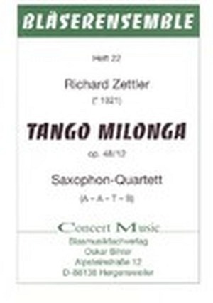Tango Milonga op. 48/12