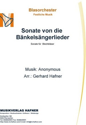 Sonate von die Bänkelsängerlieder (BLO)