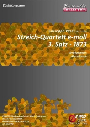 Streich-Quartett in e-moll (3. Satz - 1873)