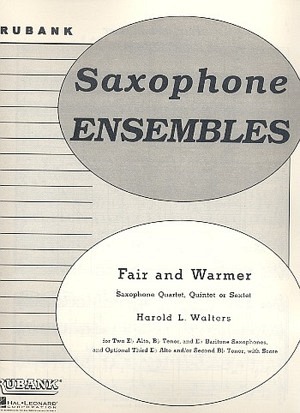 Fair and Warmer - Saxophonquartett