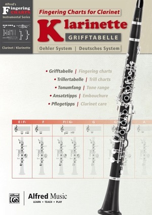 Grifftabelle Klarinette (Öhler)