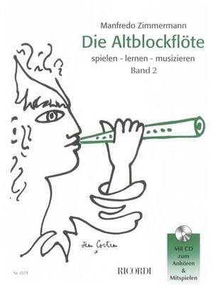 Die Altblockflöte spielen - Band 2 (mit CD)