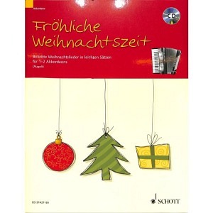 Fröhliche Weihnachtszeit - Akkordeon (inkl. CD)