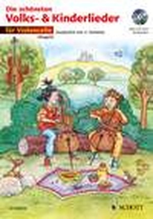 Die schönsten Volks- und Kinderlieder - Violoncelli (inkl. CD)