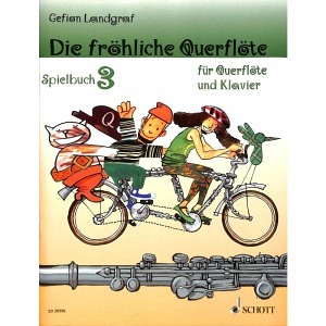 Die fröhliche Querflöte - Spielbuch 3