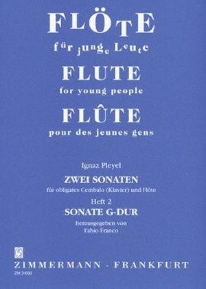 Zwei Sonaten, Heft 2: Sonate G-Dur