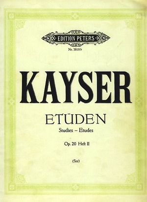 36 Kaiser Etüden für Violine solo, op. 20