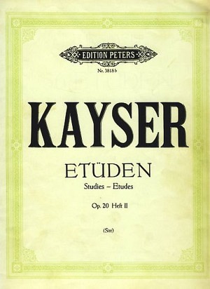 36 Kaiser Etüden für Violine solo, op. 20