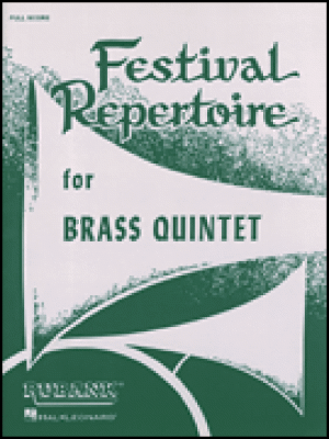 Festival Repertoire for Brass Quintet - 1.Trombone