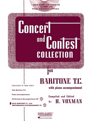 Concert and Contest Collection Bariton B - Solo & Audio Online