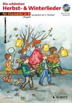 Die schönsten Herbst- und Winterlieder - 1-2 Klarinetten