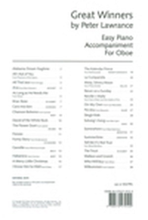 Great Winners for Oboe - Piano Accompaniment