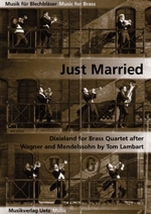 Just Married - Dixieland for Brass Quartet