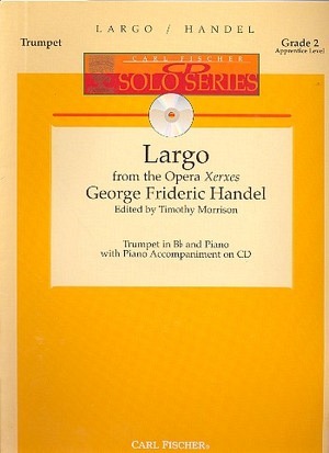 Largo from Xerxes for trumpet and piano (inkl. CD)