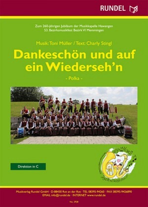 Dankeschön und auf ein Wiederseh'n