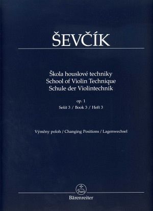 Schule der Violintechnik op. 1 - Band 3
