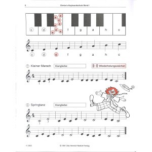 Dimbo's Keyboardschule - Band 1