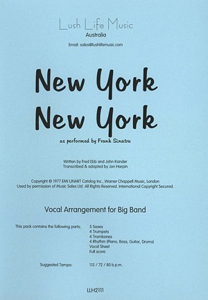 New York, New York (BIG BAND)
